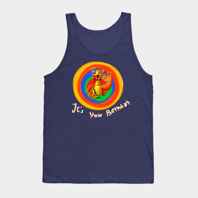 willys "It's Your Birthday" Tank Top by Super-TS